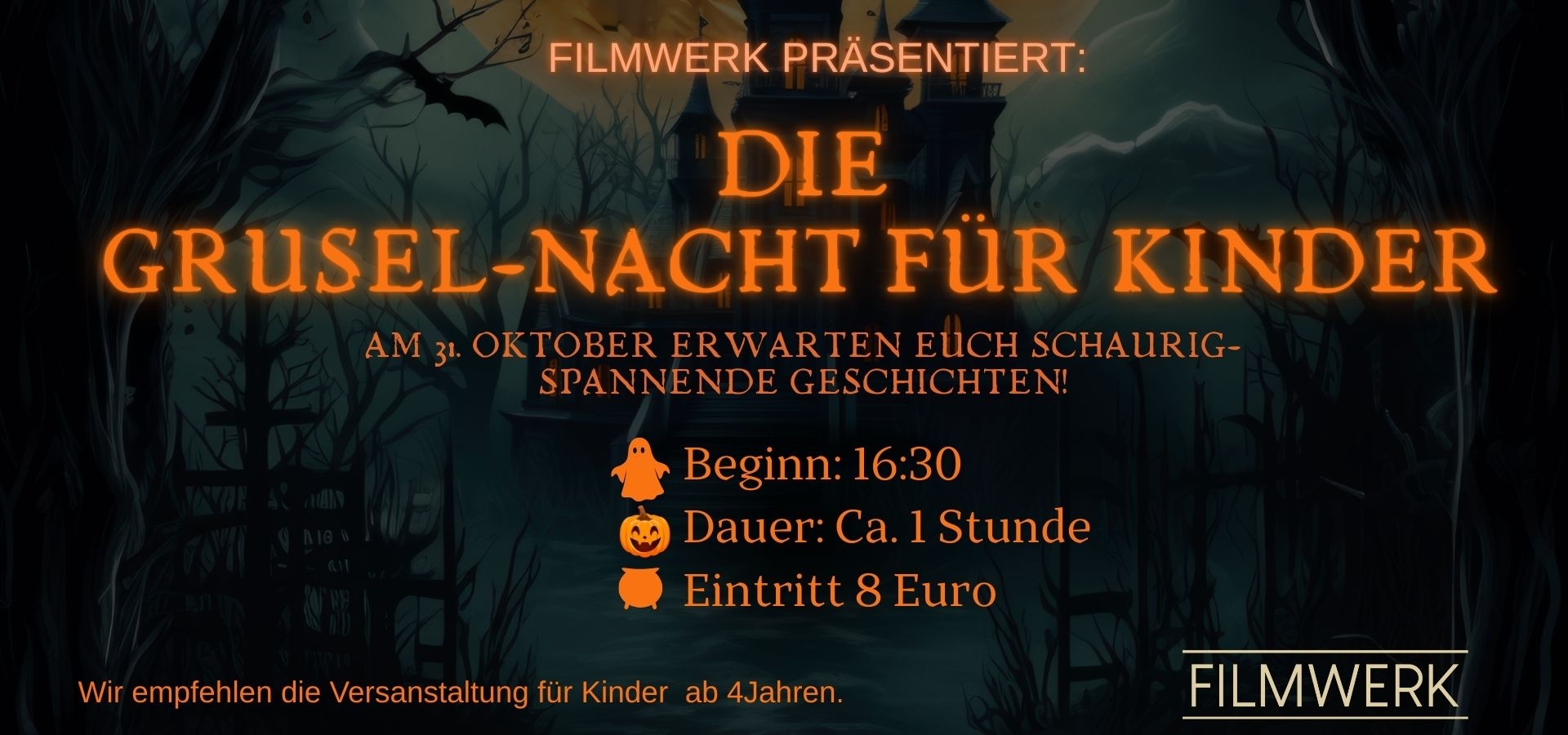 Film backdrop for Lesung: Die Grusel-Nacht