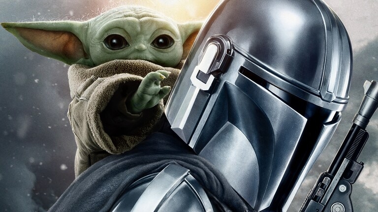 Film backdrop for Star Wars: The Mandalorian and Grogu 3D