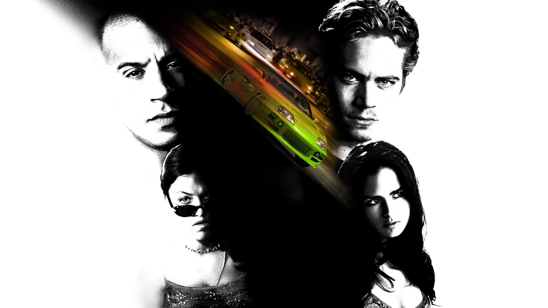 Film backdrop for The Fast and the Furious (Best of Cinema)