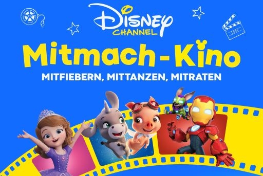 Film backdrop for Disney Channel Mitmachkino 2026