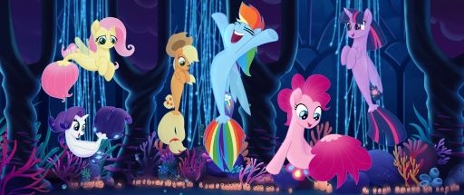 Film backdrop for KinderKino: My Little Pony: Der Film