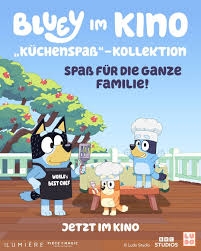 Poster für Bluey im Kino: Küchenspaß-Kollektion