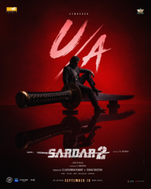 Poster für Sardar 2 (Sprache: Tamil/engl Untertitel)