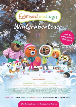 Poster für Edmund und Luzie - Winterabenteuer